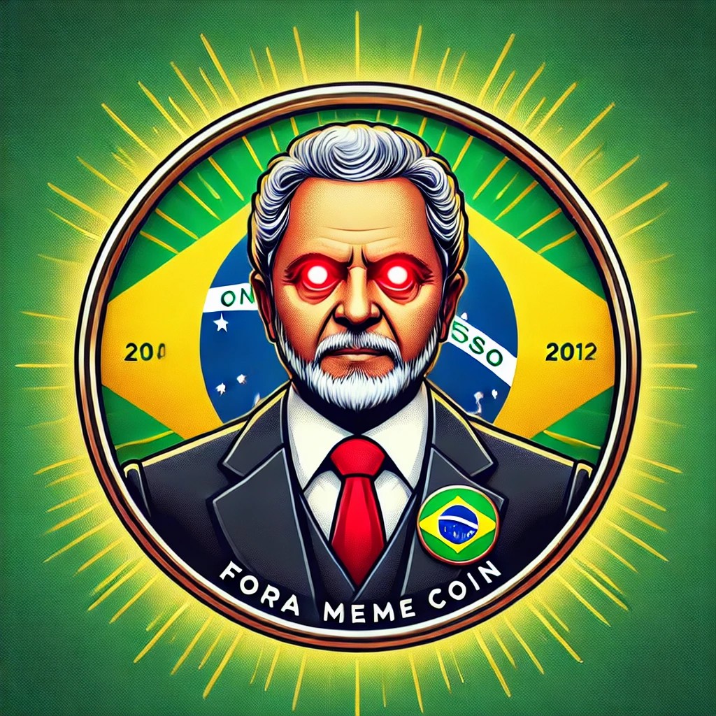 Logo LULA FORA Meme Coin